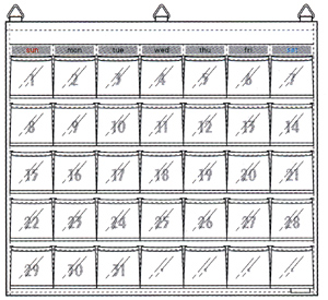 ウォールポケット マチ付カレンダーポケットオールクリア ウォール ポケット 日本最大級のスリッパ通販専門店 ビューピー